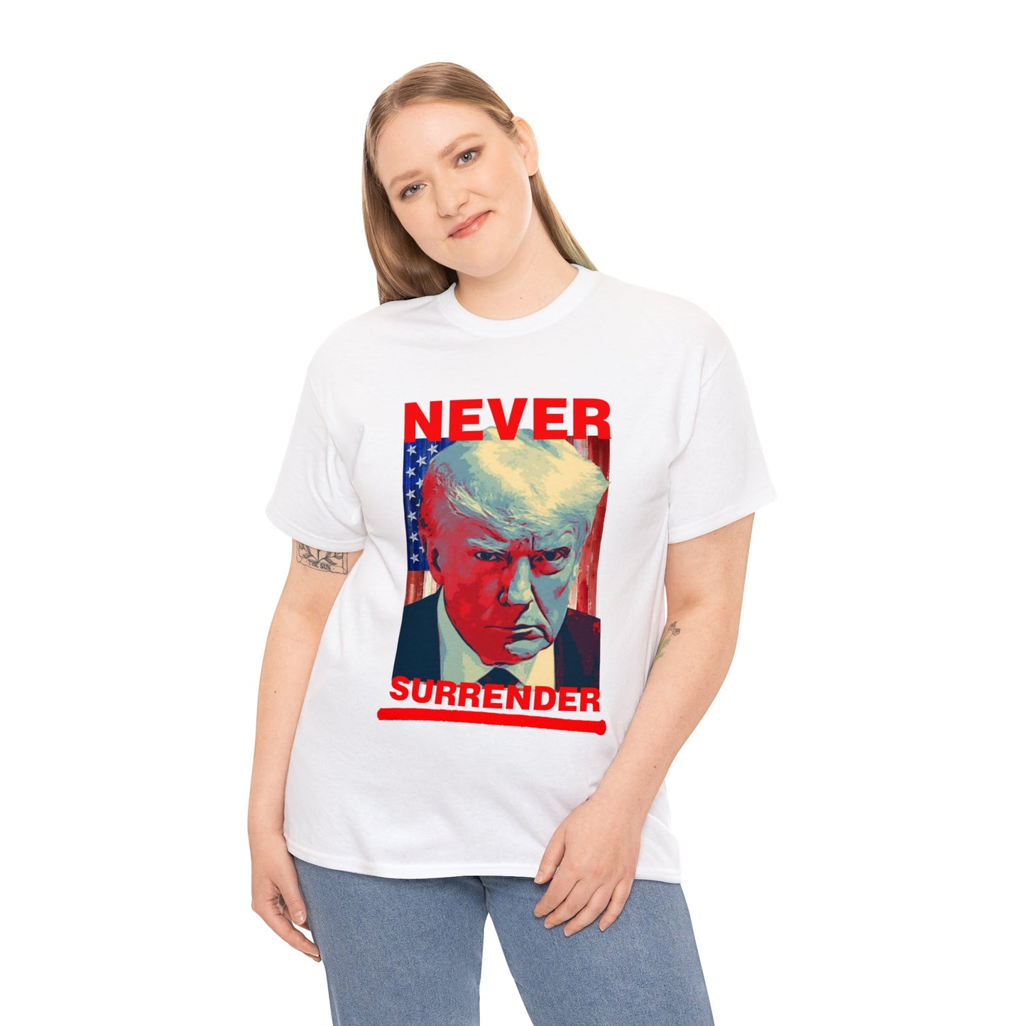 Never Surrender Trump Shirt