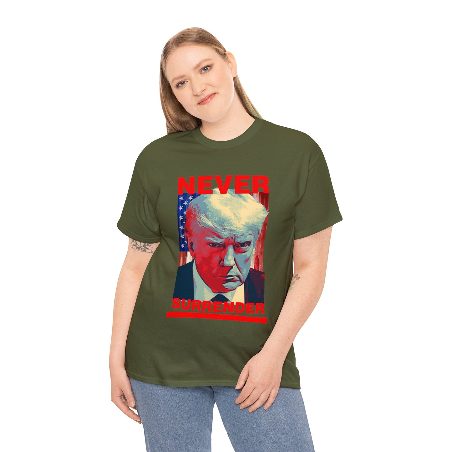 Never Surrender Trump Shirt