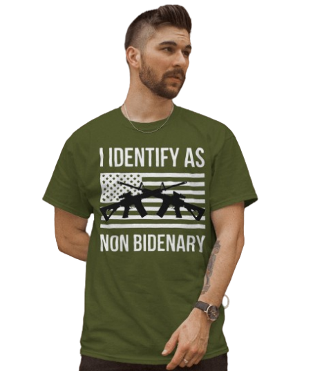 I Identify as Non Bidenary Shirt Biden Memes